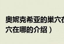 奧妮克希亞的巢穴在哪（關(guān)于奧妮克希亞的巢穴在哪的介紹）