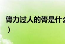 膂力過人的膂是什么意思（膂力過人的膂解釋）