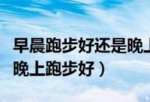 早晨跑步好還是晚上鍛煉好（早晨跑步好還是晚上跑步好）