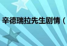 辛德瑞拉先生劇情（辛德瑞拉先生劇情簡介）