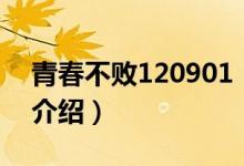 青春不敗120901（關(guān)于青春不敗120901的介紹）