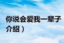 你說會愛我一輩子（關(guān)于你說會愛我一輩子的介紹）