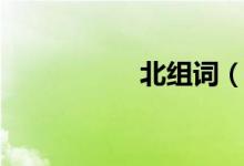 北組詞（北怎么組詞）