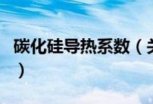 碳化硅導熱系數(shù)（關于碳化硅導熱系數(shù)的介紹）