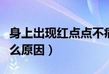 身上出現(xiàn)紅點(diǎn)點(diǎn)不痛不癢（身上出現(xiàn)紅點(diǎn)是什么原因）