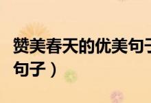贊美春天的優(yōu)美句子有哪些（贊美春天的優(yōu)美句子）