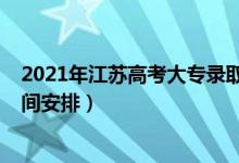 2021年江蘇高考大專錄取時間（2022江蘇高考?？其浫r間安排）