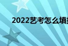 2022藝考怎么填報志愿（技巧有哪些）