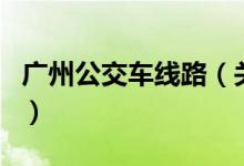 廣州公交車線路（關(guān)于廣州公交車線路的介紹）