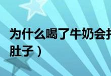 為什么喝了牛奶會打嗝（為什么喝了牛奶會拉肚子）
