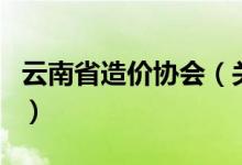 云南省造價協(xié)會（關(guān)于云南省造價協(xié)會的介紹）
