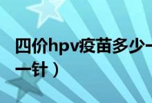 四價(jià)hpv疫苗多少一支（四價(jià)hpv疫苗多少錢(qián)一針）