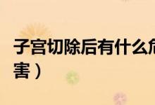 子宮切除后有什么危害（子宮切除后有什么危害）