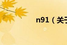 n91（關(guān)于n91的介紹）