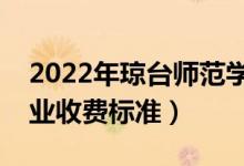 2022年瓊臺師范學(xué)院學(xué)費(fèi)多少錢（一年各專業(yè)收費(fèi)標(biāo)準(zhǔn)）