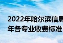 2022年哈爾濱信息工程學(xué)院學(xué)費多少錢（一年各專業(yè)收費標(biāo)準(zhǔn)）