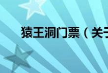 猿王洞門票（關于猿王洞門票的介紹）