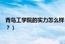 青島工學(xué)院的實(shí)力怎么樣（青島工學(xué)院怎么樣？評(píng)價(jià)高不高？）