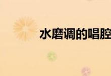 水磨調的唱腔是什么（水磨調）