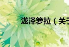 瀧澤籮拉（關(guān)于瀧澤籮拉的介紹）