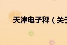 天津電子秤（關(guān)于天津電子秤的介紹）