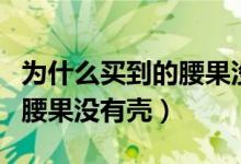 為什么買到的腰果沒有腰果殼（為什么買到的腰果沒有殼）