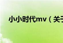小小時代mv（關(guān)于小小時代mv的介紹）