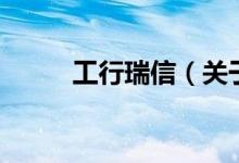 工行瑞信（關(guān)于工行瑞信的介紹）