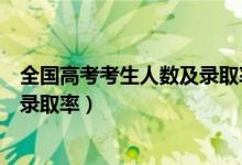 全國(guó)高考考生人數(shù)及錄取率（全國(guó)高考人數(shù)歷年趨勢(shì)統(tǒng)計(jì)及錄取率）