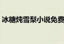 冰糖燉雪梨小說免費(fèi)閱讀（冰糖燉雪梨評價(jià)）