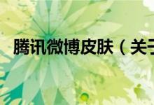 騰訊微博皮膚（關(guān)于騰訊微博皮膚的介紹）