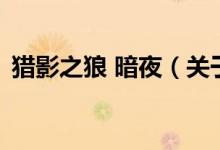 獵影之狼 暗夜（關于獵影之狼 暗夜的介紹）