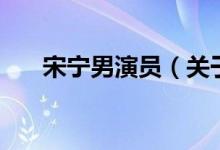 宋寧男演員（關(guān)于宋寧男演員的介紹）
