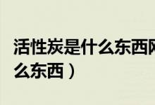 活性炭是什么東西網(wǎng)上有賣的嗎（活性炭是什么東西）