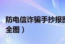 防電信詐騙手抄報圖片（防電信詐騙手抄報大全圖）