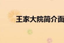 王家大院簡介面積（王家大院簡介）