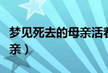 夢(mèng)見(jiàn)死去的母親活著和我說(shuō)話（夢(mèng)見(jiàn)死去的母親）