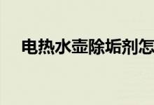電熱水壺除垢劑怎么用（電熱水壺除垢）