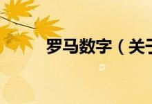 羅馬數(shù)字（關(guān)于羅馬數(shù)字的介紹）