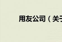 用友公司（關于用友公司的介紹）