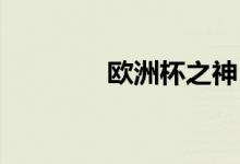 歐洲杯之神（歐洲杯 歐冠）
