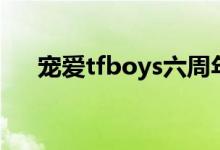 寵愛tfboys六周年（寵愛tfboys歌詞）