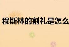 穆斯林的割禮是怎么回事（割禮是怎么回事）