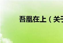 吾凰在上（關于吾凰在上的介紹）