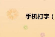 手機(jī)打字（手機(jī)打魚技巧）