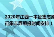 2020年江西一本征集志愿填報(bào)入口（江西2022高考體育類(lèi)征集志愿填報(bào)時(shí)間安排）