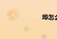 埠怎么讀（埠）