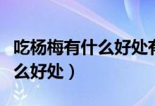 吃楊梅有什么好處有什么壞處嗎（吃楊梅有什么好處）