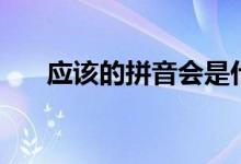 應(yīng)該的拼音會(huì)是什么呢（應(yīng)該的拼音）