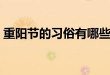 重陽節(jié)的習(xí)俗有哪些（重陽節(jié)的意義是什么）